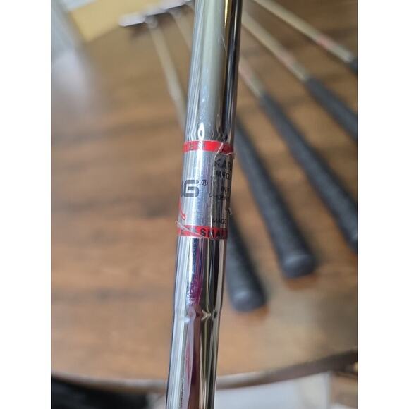 PING EYE 2 + IRONS SET BLACK DOT 4-S, PING KARSTEN ZZ-LITE STEEL RH - Picture 11 of 16